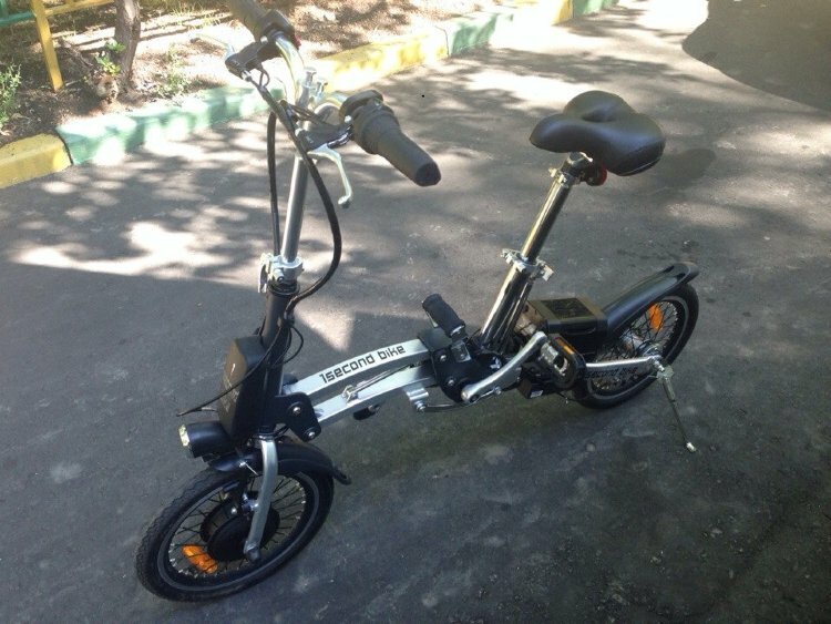 Электровелосипед складной 1Second Bike -