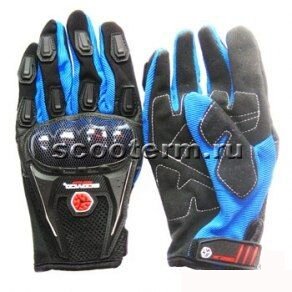 Мотоперчатки Scoyco MC09 синие - 
