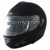 Шлем для мотоцикла Michiru MF110 матовый черный - 