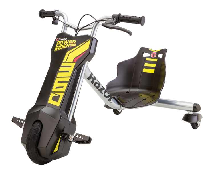 Электроскутер для дрифта Razor PowerRider 360 Черный -
