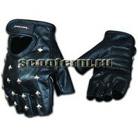 Мотоперчатки кожаные Michiru G8011 (без пальцев) 